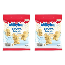 Nestle Milkybar Festive Friends 57g Pack of 2