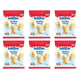 Nestle Milkybar Festive Friends 57g Pack of 6