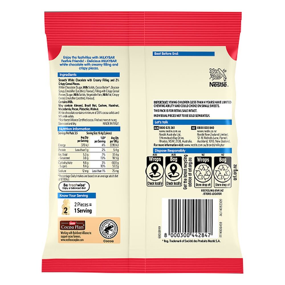 Nestle Milkybar Festive Friends 57g