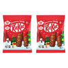 Nestle Kitkat Icon Mini Santa Sharebag 66g Pack of 2