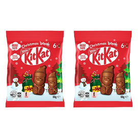 Nestle Kitkat Icon Mini Santa Sharebag 66g Pack of 2
