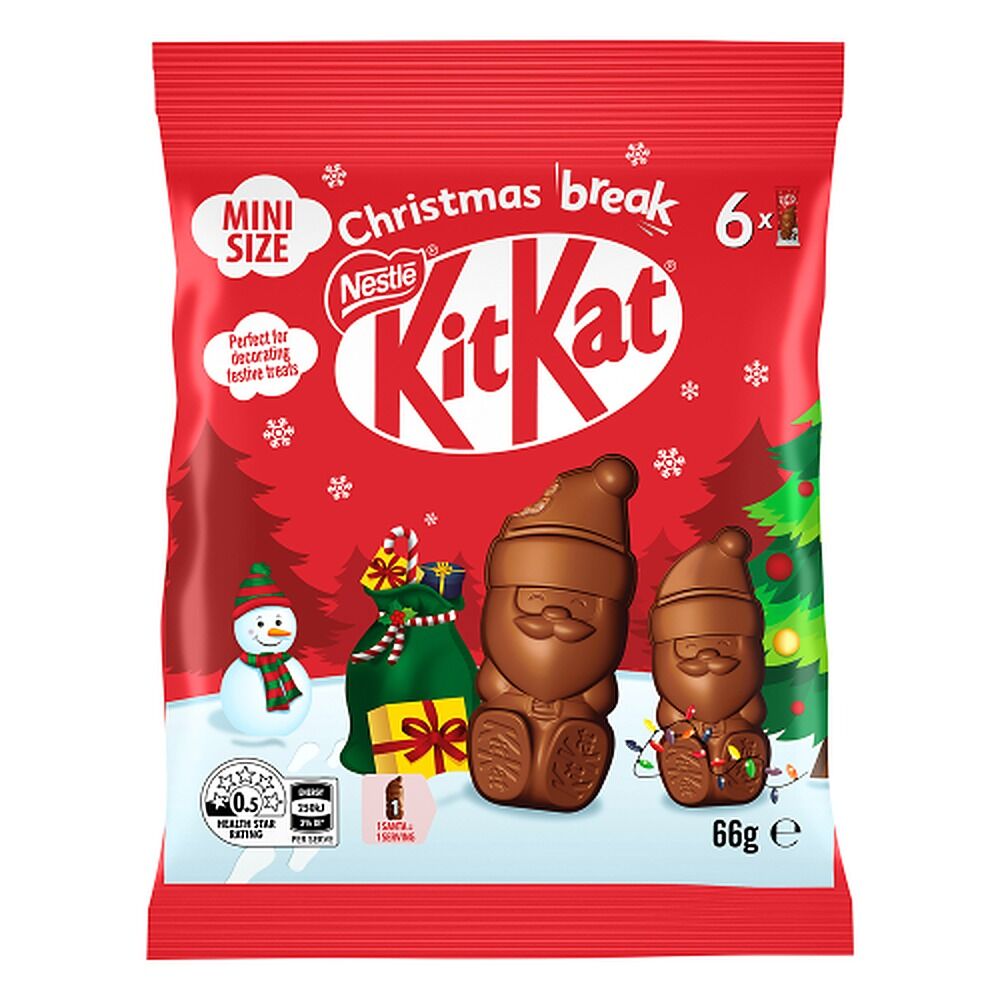 Nestle Kitkat Icon Mini Santa Sharebag 66g