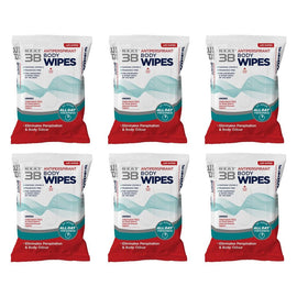 Neat Feat 3B Antiperspirant Body Wipes Pack of 6