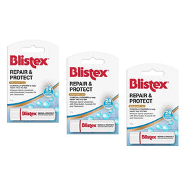 Blistex Repair & Protect Lip Balm 3.7g Pack of 3