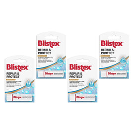 Blistex Repair & Protect Lip Balm 3.7g Pack of 4