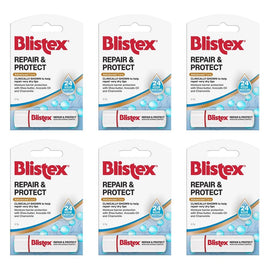 Blistex Repair & Protect Lip Balm 3.7g Pack of 6