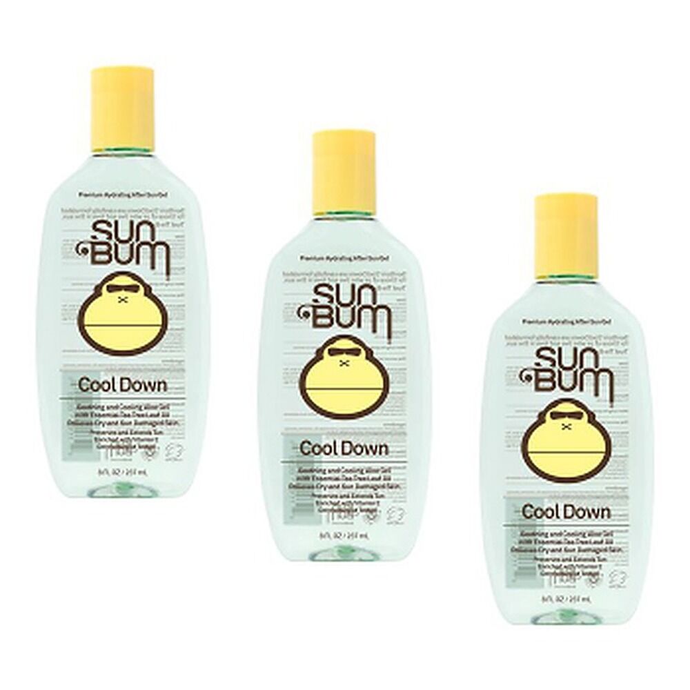 Sun Bum Cool Down Aloe Gel 237mL Pack of 3