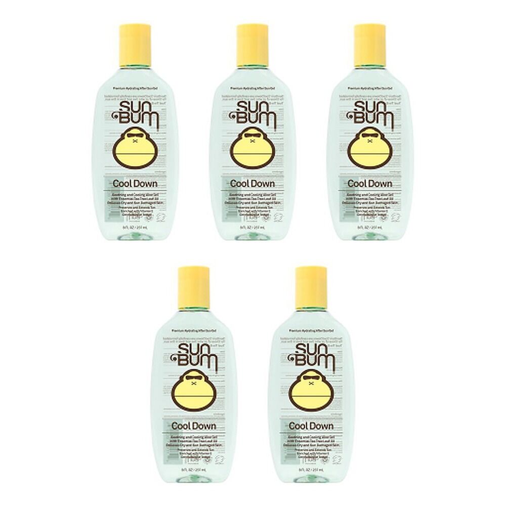 Sun Bum Cool Down Aloe Gel 237mL Pack of 5
