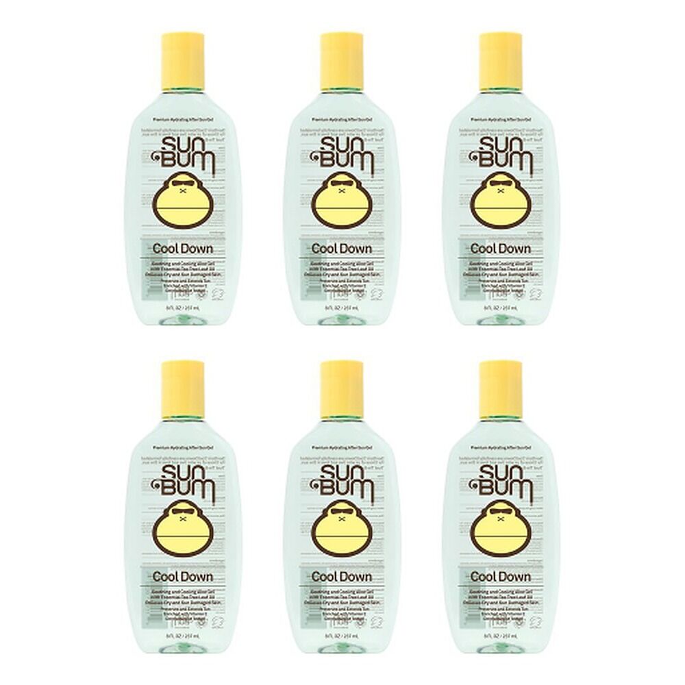 Sun Bum Cool Down Aloe Gel 237mL Pack of 6