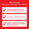 Ferro-Grad Maintain Iron Melts Chewable Tablets