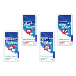 Mentos Clean Breath Spearmint 21g x 12 Bundle of 4