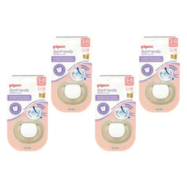 Pigeon Skin Friendly Dummy Medium Pack of 4