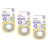 Pigeon Skin Friendly Dummy 6-18 Months Size L Pack of 3