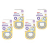 Pigeon Skin Friendly Dummy 6-18 Months Size L Pack of 4
