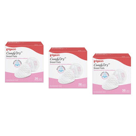 Pigeon Comfy Feel Breast Pad 36 Pack Bundle of 3