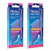 Piksters Right Angle Interdental Brush Purple Size 1 6 Pack x 10 Bundle of 2