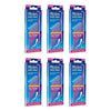 Piksters Right Angle Interdental Brush Purple Size 1 6 Pack x 10 Bundle of 6