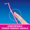 Piksters Right Angle Interdental Brush Purple Size 1 6 Pack x 10