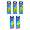 Piksters Right Angle Interdental Brush Yellow Size 3 6 Pack x 10 Bundle of 5