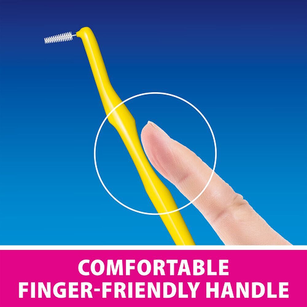 Piksters Right Angle Interdental Brush Yellow Size 3 6 Pack x 10