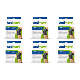 Actimove Sport Ankle Wrap Around Small Black Pack of 6
