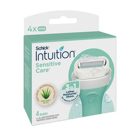 Schick Intuition Sensitive Care Razor Refills 4 Pack