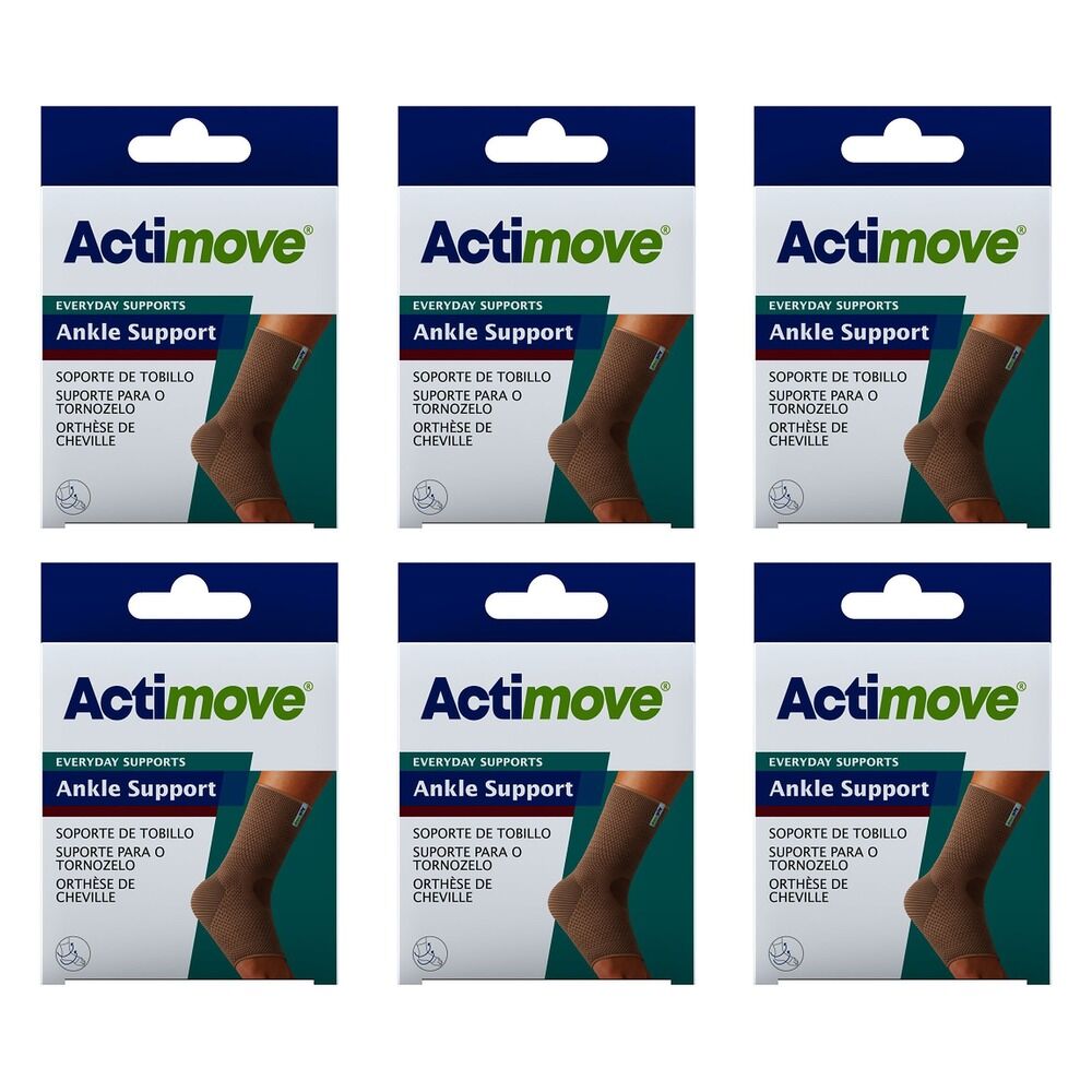 Actimove Everyday Ankle Support Extra Large Beige Pack of 6