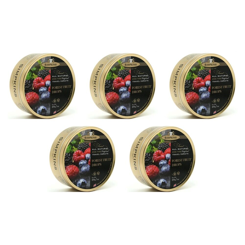 Simpkins Forest Fruit 200g Pack of 5