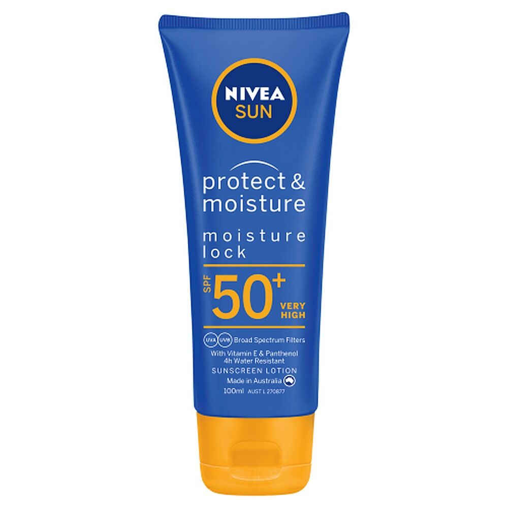 Nivea Sun Protect & Moisture Lock SPF50+ Lotion 100mL