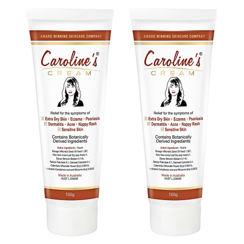 Caroline's Skincare Cream 100g Pack of 2
