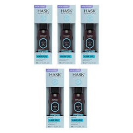 Hask Argan Oil Repairing Hair Oil Vial 59mL Pack of 5
