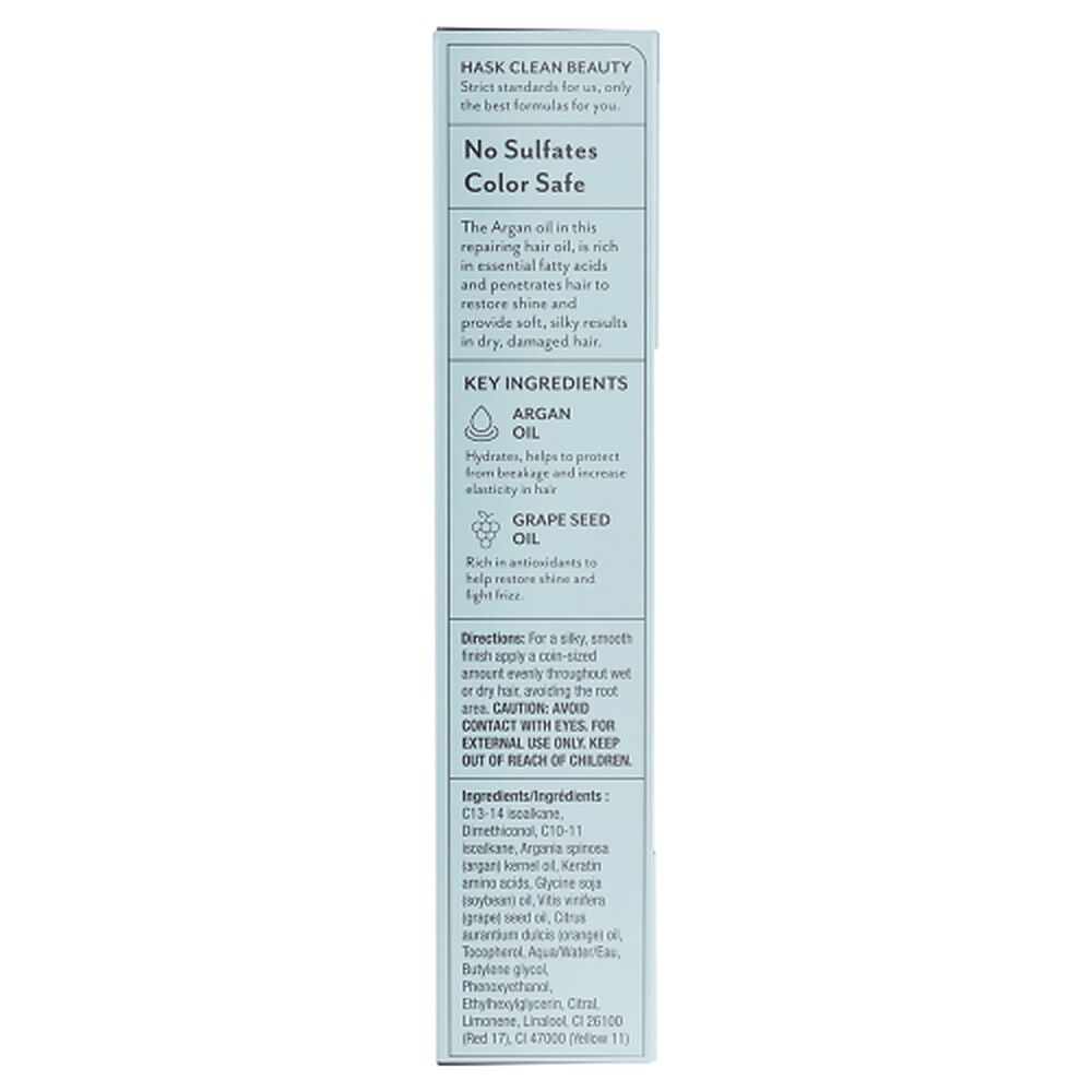 Hask Argan Oil Repairing Hair Oil Vial 59mL
