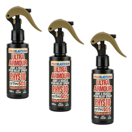 Pain Blaster Ultra Armour Joint & Muscle Pain Relief Spray 100mL Pack of 3