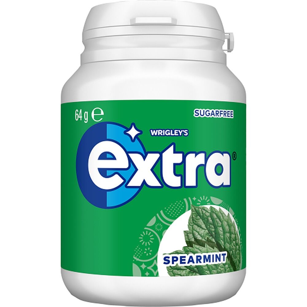 Extra Spearmint Sugar Free Chewing Gum 64g x 6