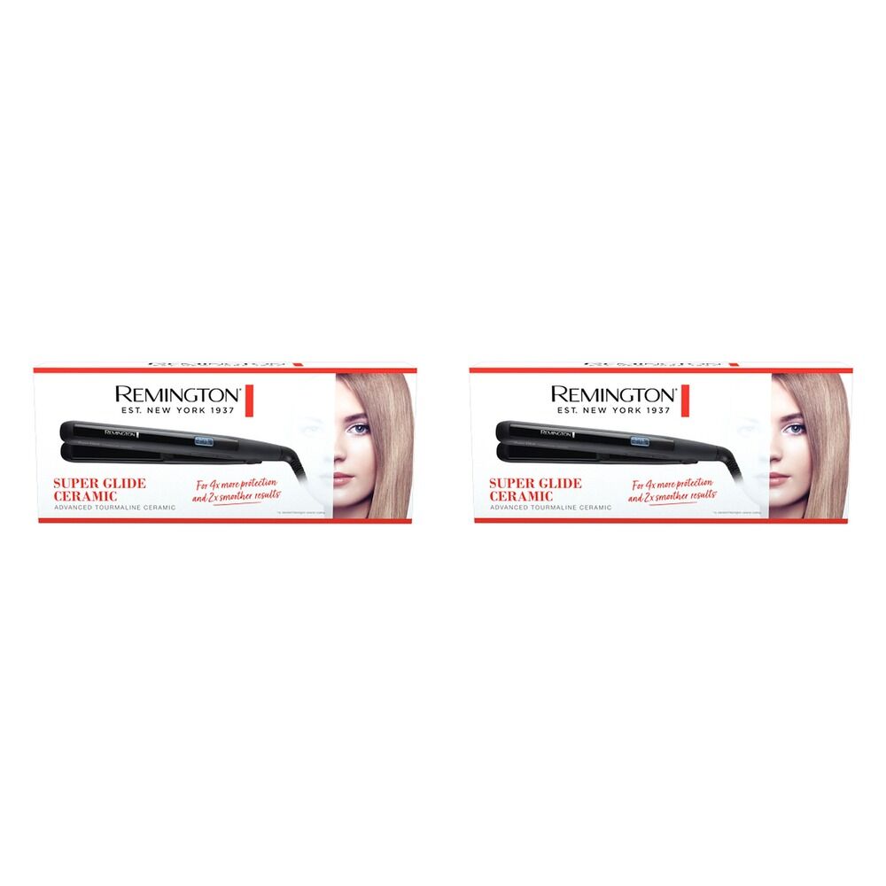 Remington Super Glide Ceramic Straightener Pack of 2