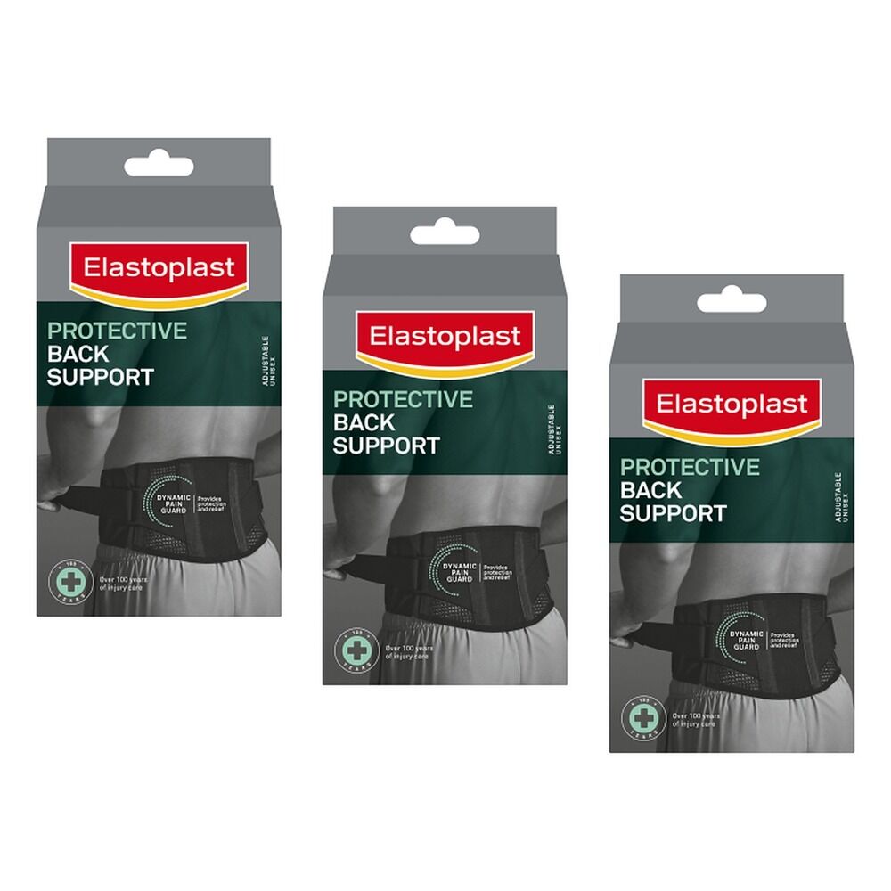 Elastoplast Protective Back Support Pack of 3