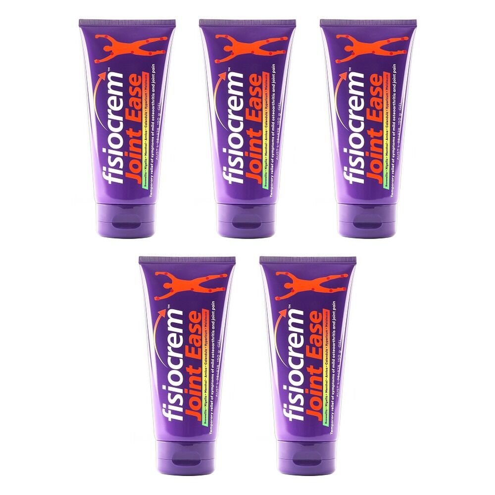Fisiocrem Joint Ease Massage Gel 150g Pack of 5