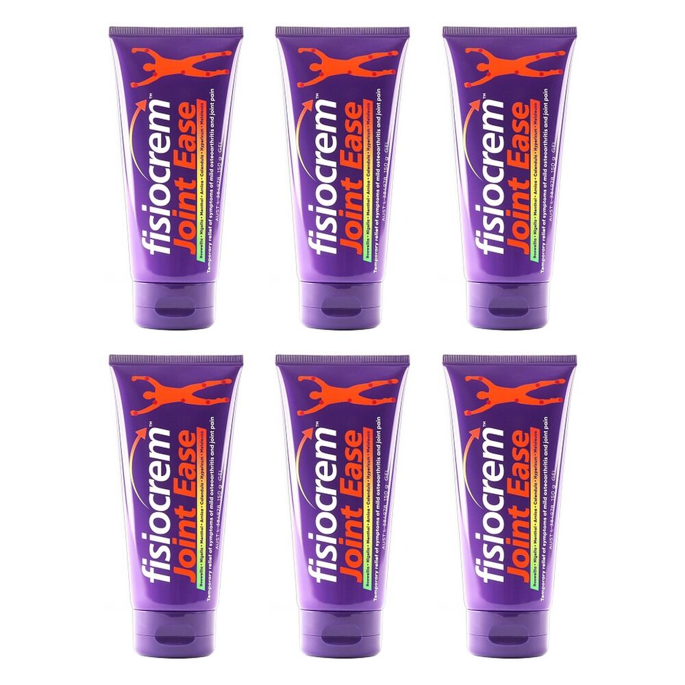 Fisiocrem Joint Ease Massage Gel 150g Pack of 6