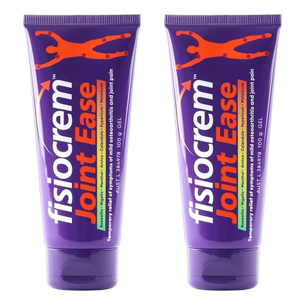 Fisiocrem Joint Ease Massage Gel 100g Pack of 2
