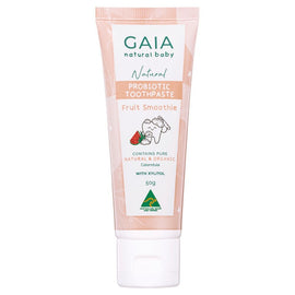 GAIA Natural Probiotic Toothpaste Fruit Smoothie 50g