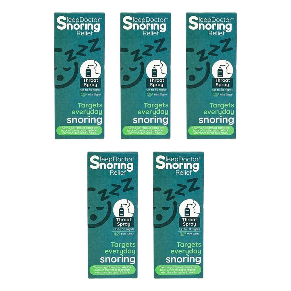 Sleep Doctor Throat Spray 23.5mL Pack of 5