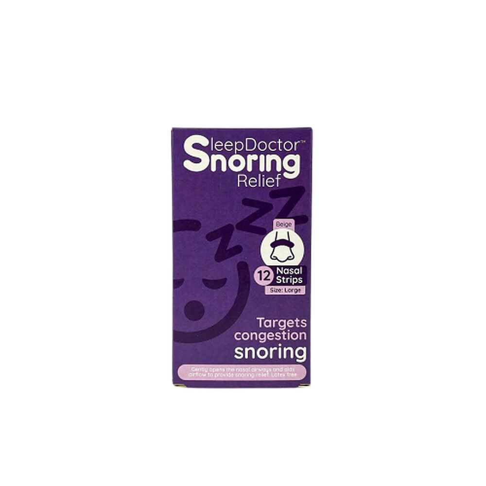 Sleep Doctor Nasal Strips Large 12 Pack