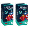 Huggies DryNites Night Time Pants Boys 4-7 Years 9 Pack x 3 Bundle of 2