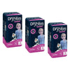 Huggies DryNites Night Time Pants Girls 4-7 Years 9 Pack x 3 Bundle of 3