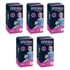 Huggies DryNites Night Time Pants Girls 4-7 Years 9 Pack x 3 Bundle of 5
