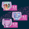 Huggies DryNites Night Time Pants Girls 4-7 Years 9 Pack x 3