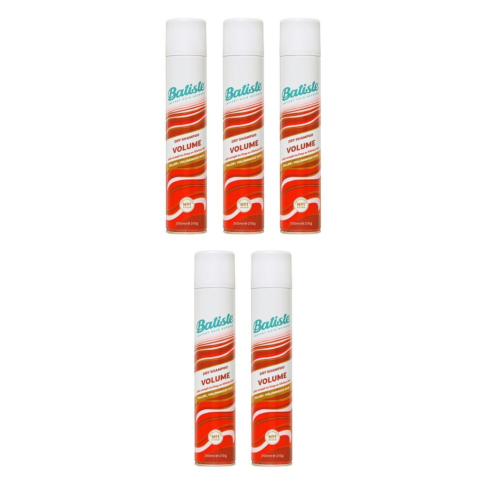 Batiste Volume Dry Shampoo 350mL Pack of 5