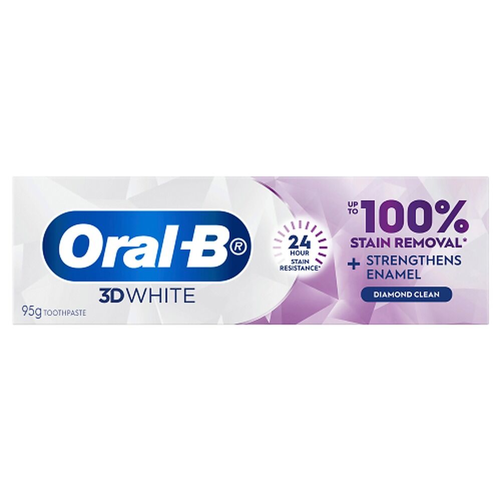 Oral-B 3D White Lasting White Enamel Strong Toothpaste 95g