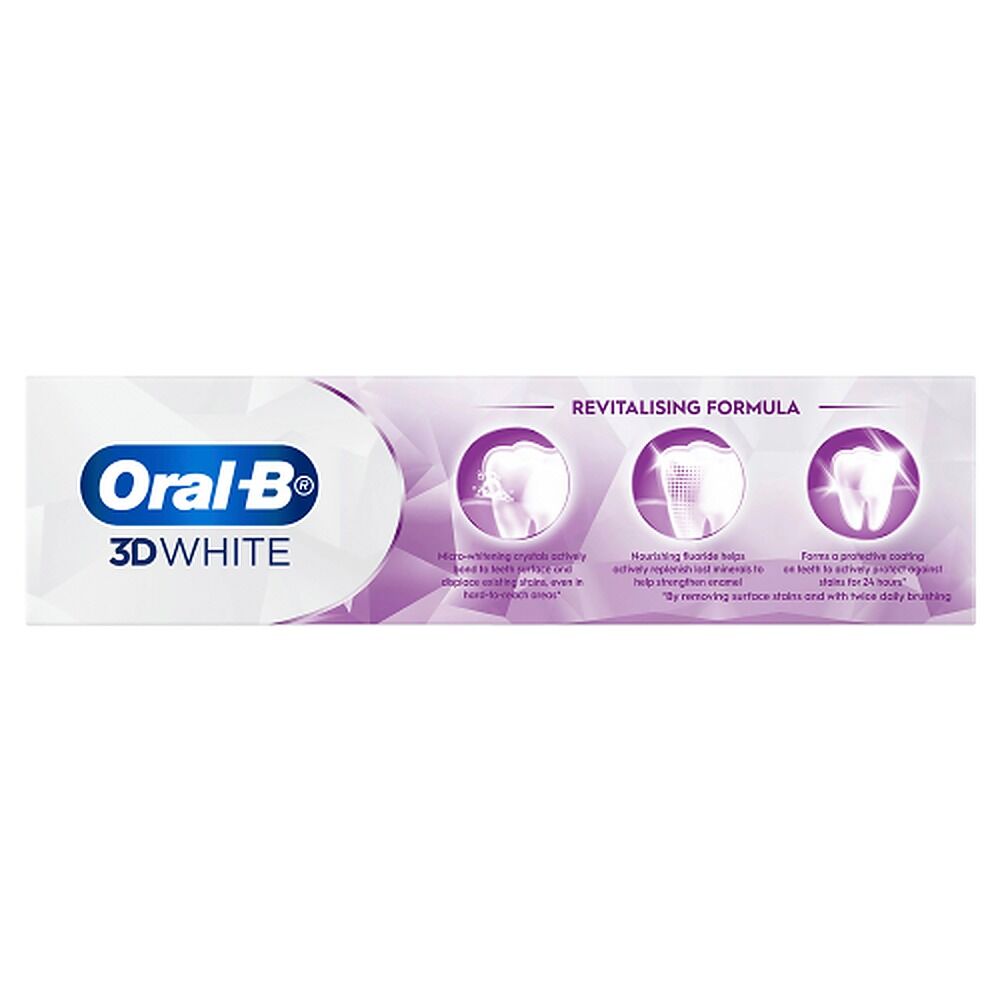 Oral-B 3D White Lasting White Enamel Strong Toothpaste 95g