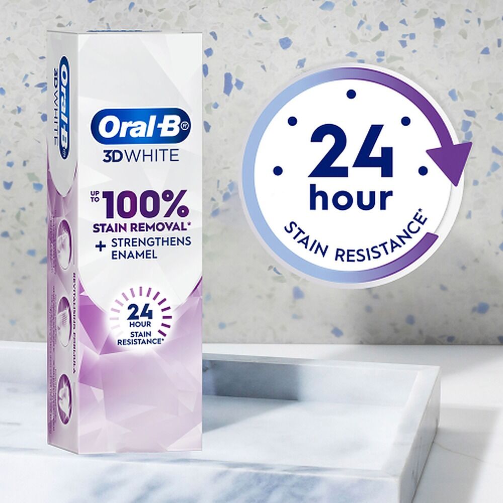 Oral-B 3D White Lasting White Enamel Strong Toothpaste 95g
